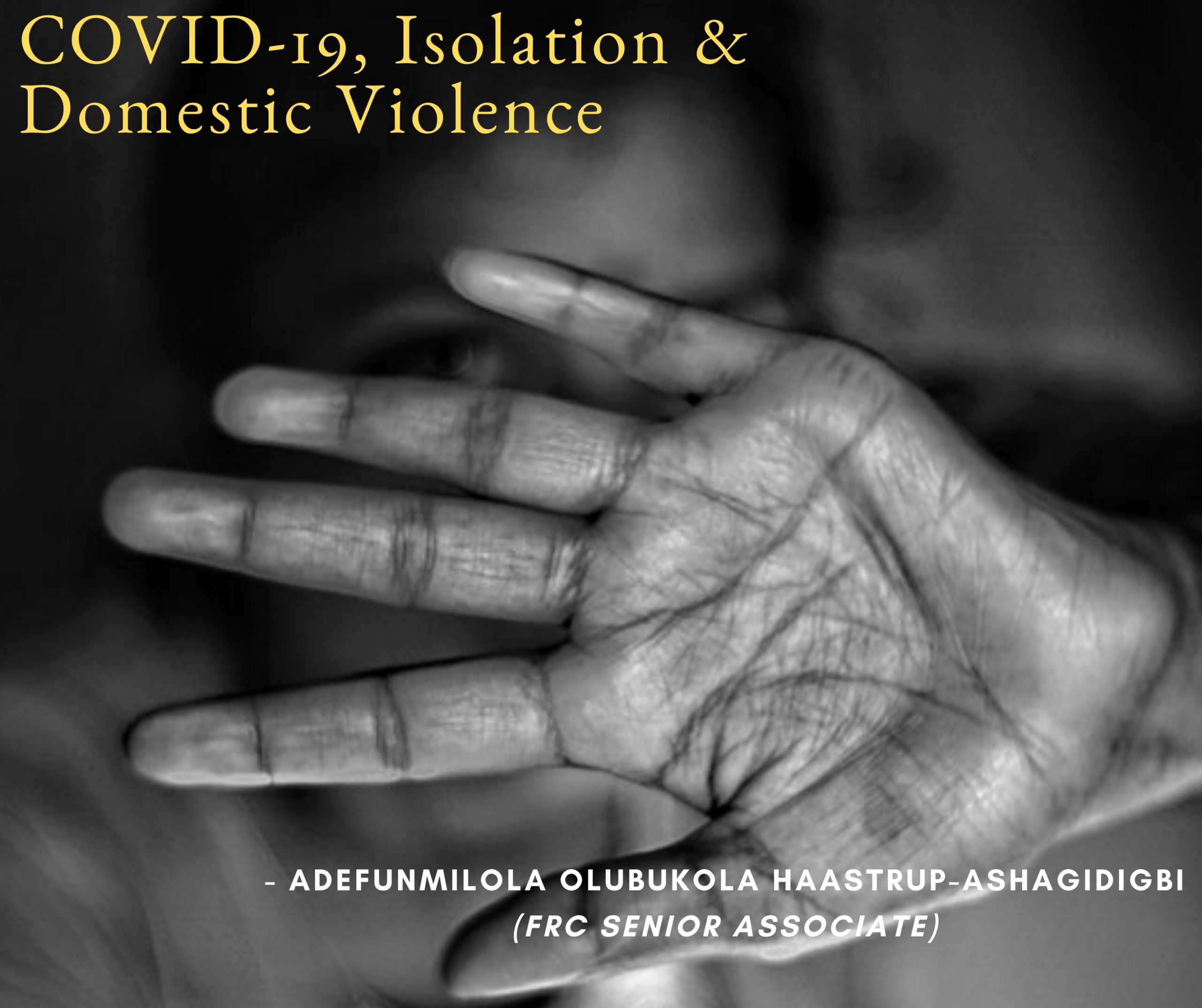 COVID-19, Isolation & Domestic Violence