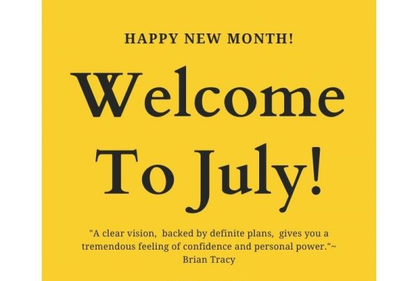 Welcome to the Month of July ❤️